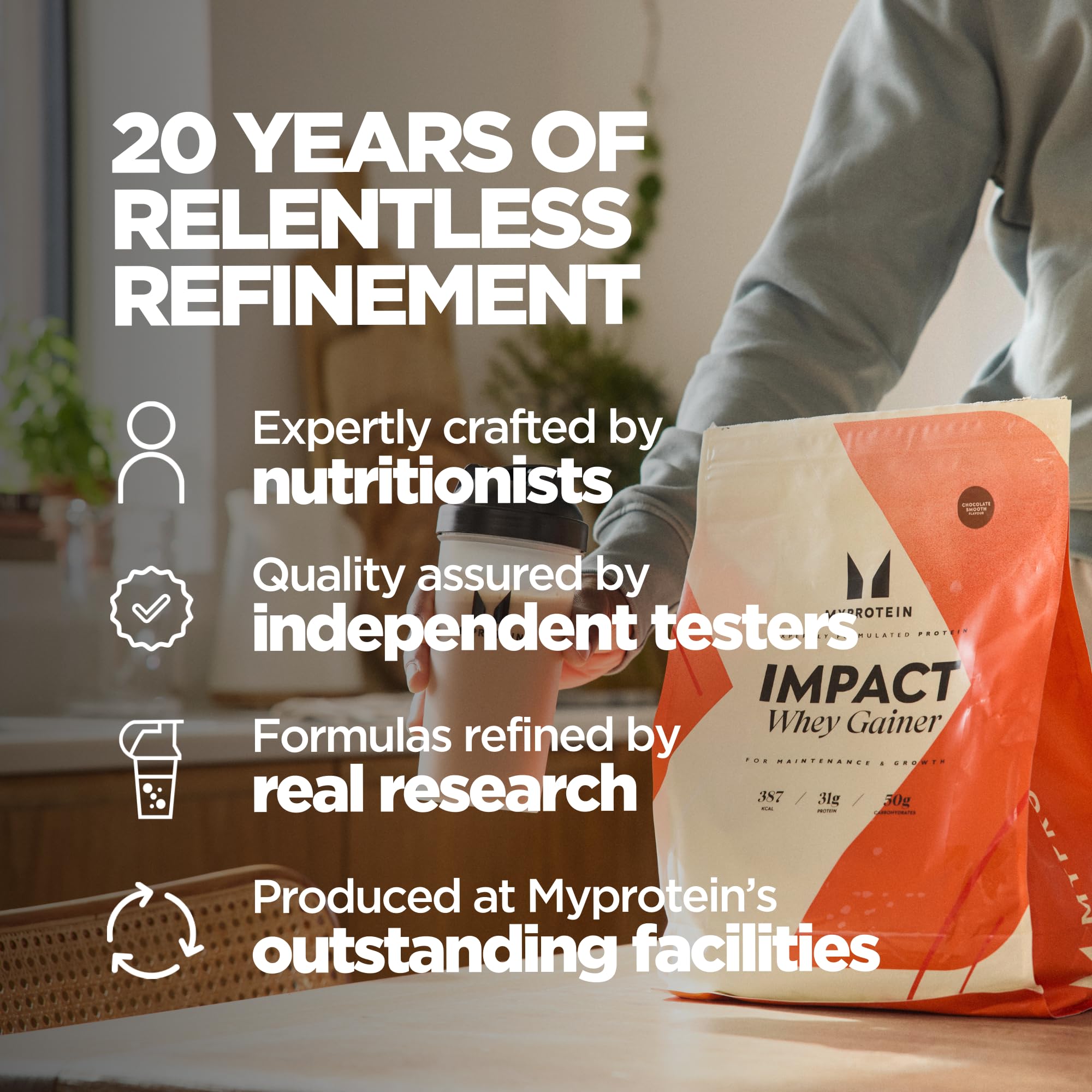 Amazon | 【増量時に最適】 マイプロテイン ウエイト ゲイナー 2.5kg